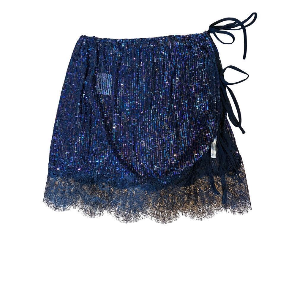 NWT Free people gold ush slip black combo size small - Picture 5 of 9